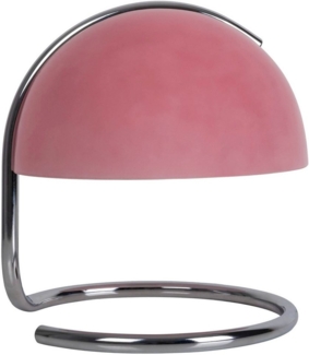 näve Tischleuchte Burano, ohne Leuchtmittel, halbkugelförmiger Glasschirm, 1x E27, Zuleitung schwarz 150cm