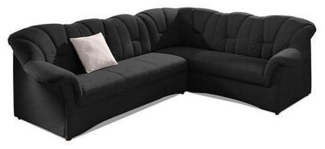 DOMO collection Ecksofa Papenburg B/T/H: 242/190/84 cm L-Form, wahlweise mit Bettfunktion, Langer Schenkel links oder rechts