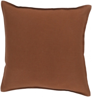 Chic Antique - Kissenbezug Kissenhülle 50x50cm Leinen Terracotta 16101414
