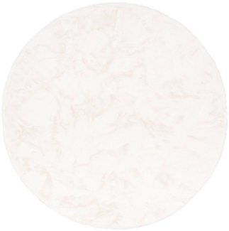 Pergamon Fellteppich Fellteppich Luxus Super Soft Plush Rund, Rund, Höhe: 25 mm