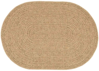 vidaXL Teppich ZIZUR Braun PP 42000856