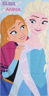 Disney Frozen Duschtuch Kinder 70 × 140 cm aus 100% Baumwolle 250 gsm