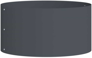 vidaXL Garten-Pflanzgefäß Anthrazit 40 x 40 x 20 cm 873610