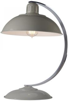 Elstead Lighting Franklin 1-Light Tischleuchte Grau 1-flammig E27 46cm