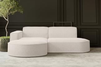 Kaiser Möbel Ecksofa Designer MODENA STUDIO L stoff Poso und Neve