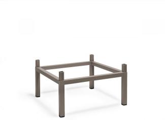 Tisch Cube Kunststoff (Tortora 70 x 70 cm 70 x 70 x 33,5 cm)