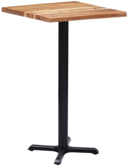 vidaXL Bistrotisch-Gestell Schwarz 56x56x107 cm Gusseisen 325430