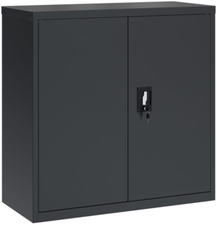 vidaXL Aktenschrank Anthrazit 90x40x90 cm Stahl 339731