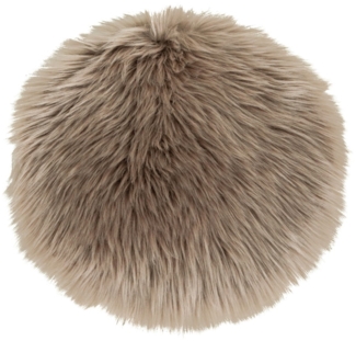 House Nordic Lammfell Sitz Künstlich, Pilz, ø35 cm