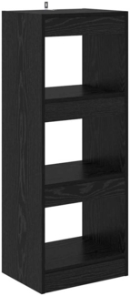 vidaXL Bücherregal Schwarz 40 x 30 x 103 cm Holzwerkstoff 880455