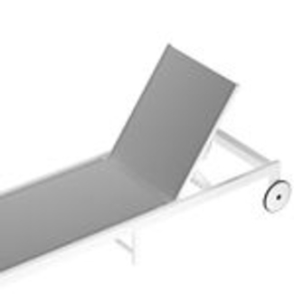 Blumfeldt Lucca Sonnenliege - Verstellbare Rückenlehne, Wetterfest & Leicht, Garten & Balkon Liegestuhl, 120kg Kapazität, Aluminiumrahmen, ComfortMesh, 5 Positionen, 8,1kg, Grau
