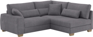 Mr. Couch Ecksofa Helena L-Form, mit Taschenfederkern, bis 140 kg belastbar, wahlweise mit Bett