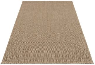 KADIMA DESIGN Teppich Unifarben Wohnzimmer schmutzabweisend Teppich Kurzflor, Rechteckig, Höhe: 11 mm, Florhöhe: 7 mm, 100% Polypropylen, Rechteckig, 120x160 cm, Beige