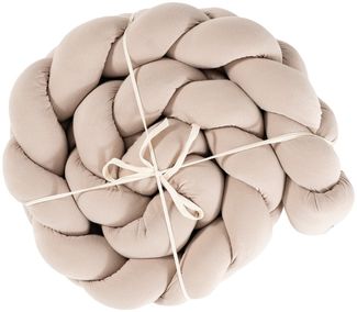 Träumeland Signature Nestchenschlange taupe geflochten 180 cm