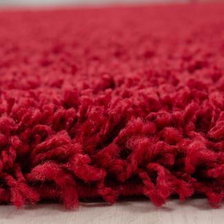 Teppich DREAM Shaggy RED 65 X 130cm Rechteck