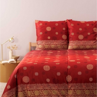 Bassetti Bettwäsche PALLAVICINO, Satin, aus Baumwollsatin mit Reißverschluss