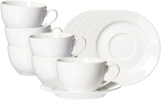 Ritzenhoff & Breker Volos Kaffeetasse mit Untertasse 12-teilig