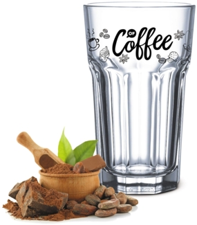 6 Kaffeegläser 300ml Latte Macchiato Gläser Teeggläser Cocktailgläser Caipirinha