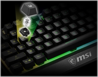 MSI Vigor GK-30 Gaming Keyboard, verkabelt