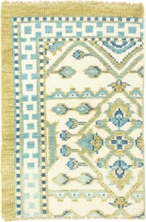 Morgenland Designer Teppich - 92 x 59 cm - beige