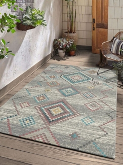 the carpet Teppich Palma, rechteckig, Höhe: 4 mm, Outdoor moderner robuster In und Outdoor Teppich