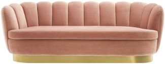 EICHHOLTZ Sofa Mirage Savona Nude Velvet