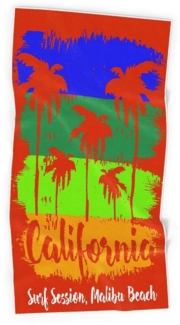 Traumschloss Strandtuch Sommer, Velours (1-St), Liegetuch 86 x 160 cm