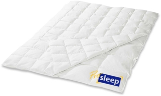 HANSKRUCHEN Daunendecke Pro Sleep - Wäremklasse:All Seasons - 200 x 200 cm - 3,420 kg