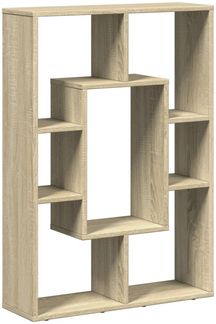 vidaXL Bücherregal Sonoma-Eiche 63x20x90 cm Holzwerkstoff 858140