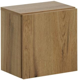 Lomadox Hängeschrank NEWPORT-56-OAK 30x30cm, in Eiche, Metallgriffe