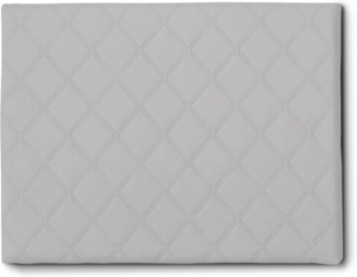 Dmora Einzelbett Arak, wandmontiertes Kopfteil aus Kunstleder, 100 % Made in Italy, geeignet für ein Einzelbett, 90 x 60 cm, Weiß