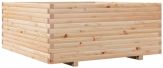 vidaXL Pflanzkübel 110x110x49,5 cm Massivholz Kiefer 3282544
