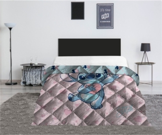 Disney Stitch Bettbezug – Doppelbett Bettwäsche 240x220 cm