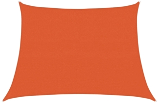 vidaXL Sonnensegel 160 g/m² Trapezform Orange 4/5x3 m HDPE 311710