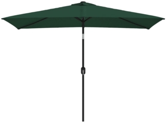 vidaXL Sonnenschirm 200x300 cm Grün Rechteckig 40771
