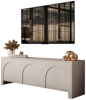 Lookway Lowboard ARIADNA mit drei Türen (1x TV-Schrank), Breite: 154 cm