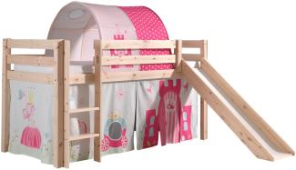 Spielbett >PINO< in Kiefer massiv natur - 210x114x106 (BxHxT)