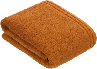 Vossen Badetuch Calypso Feeling, Walkfrottee (1-St), mit schmaler Bordüre aus 100% Baumwolle, Vegan, einfarbig