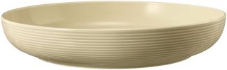 Foodbowl 28 cm Beat Sandbeige Seltmann Weiden Bowl - MikrowelleBackofen geeignet, Spülmaschinenfest