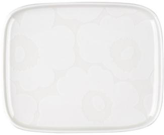 Marimekko Teller Oiva Unikko White (15x12 cm)073073-100