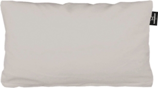 Sansibar Sylt Kissenhülle Kissenhülle Uni Jersey Kissenhülle, 40x80 cm, mit edlem Sansibar Fähnchen am Steg, perfekter, faltenfreier Sitz