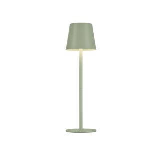 SellTec LED Tischleuchte LED Tischlampe Akku Outdoor, Dimmbar, Memoryfunktion, USB, Up&Down, 1xLED-Board/2,50W/3000K, warmweiß, Up & Down Lichtaustritt, USB, Dimmbar Touchdimmer