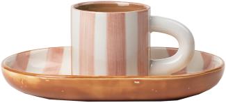 Ferm Living Milu Snack Set Rose Rosa