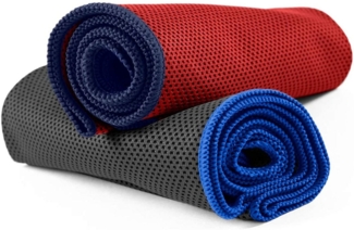 NirvanaShape Handtücher Kühl-Tuch eiskalt mit sofortiger Kühlwirkung kühlendes Handtuch, sofortiger Kühlwirkung, ultraleicht, Ideal für Sport & Freizeit