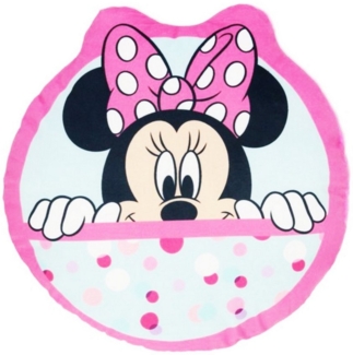 Disney Minnie Mouse Dekokissen Formkissen – Weiches Dekokissen für Kinder & Disney-Fans