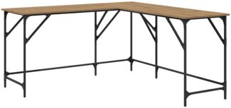 vidaXL Schreibtisch Artisan-Eiche 149 x 149 x 75 cm Holzwerkstoff 882863
