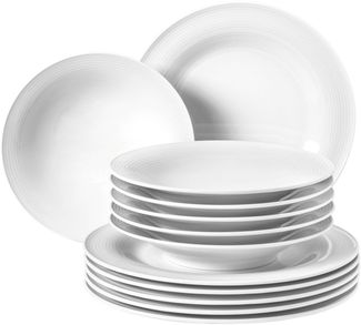 Seltmann Weiden Beat Tafelservice 12-teilig weiß