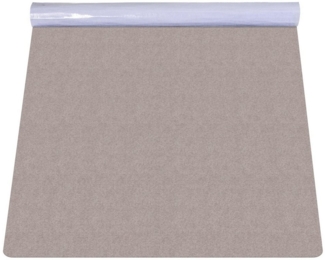 ANRO Bodenschutzmatte NEMESIS Bürostuhl Matte Teppich für Hartboden, Bodenschutz - gerollt, 1-St, Einzelpackung, geräuschdämpfend rutschfest Kurzflor 120x90cm Uni Beige