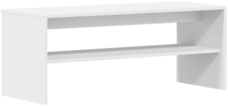 vidaXL TV-Schrank Weiß 100 x 40 x 40 cm Holzwerkstoff 859118