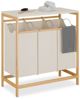 Wäschesammler mit 3 Körben 10050594